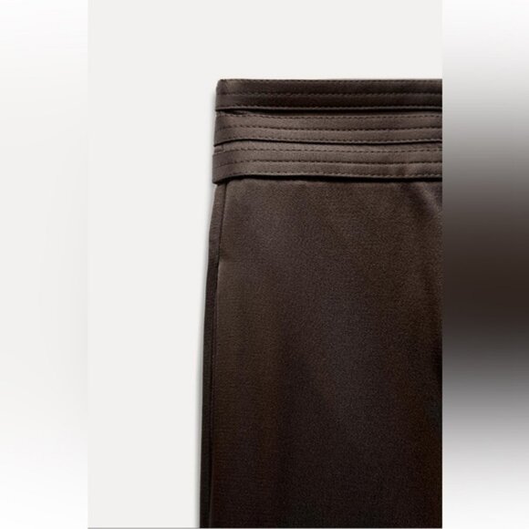ZARA WIDE LEG PANTS ZW COLLECTION - Picture 6 of 8